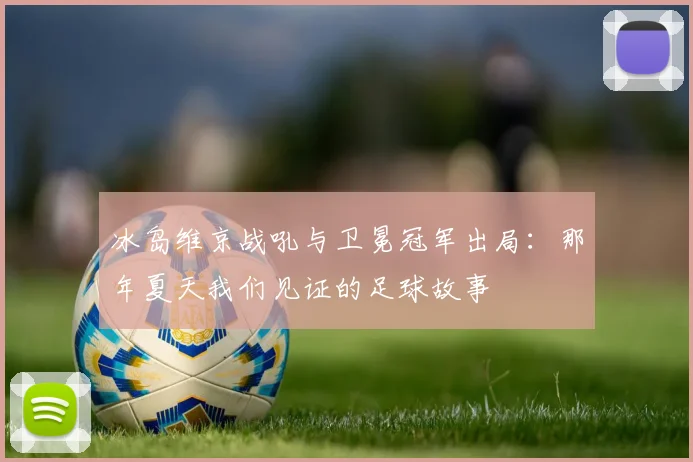 冰岛维京战吼与卫冕冠军出局：那年夏天我们见证的足球故事